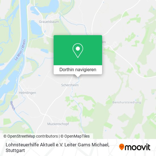 Lohnsteuerhilfe Aktuell e.V. Leiter Gams Michael Karte