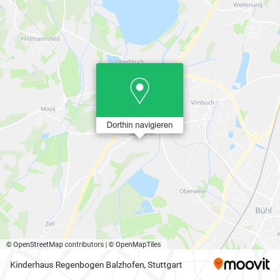 Kinderhaus Regenbogen Balzhofen Karte