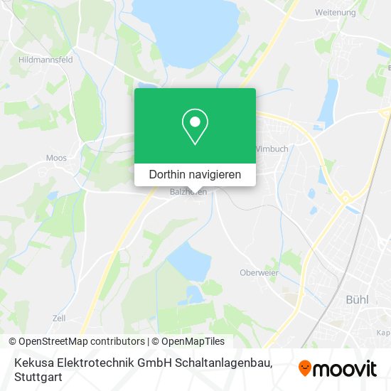 Kekusa Elektrotechnik GmbH Schaltanlagenbau Karte