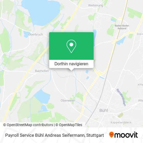 Payroll Service Bühl Andreas Seifermann Karte
