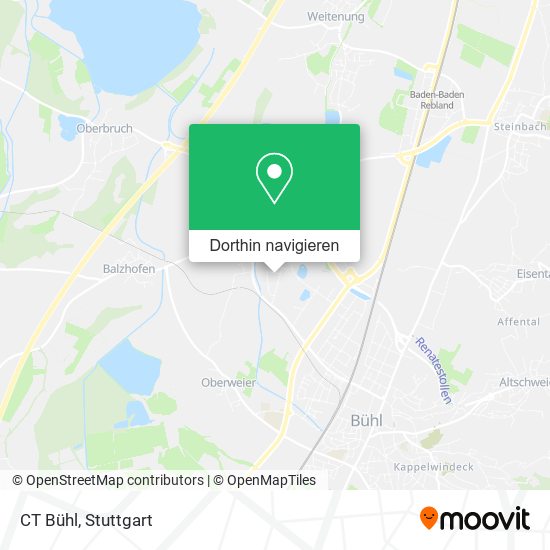 CT Bühl Karte