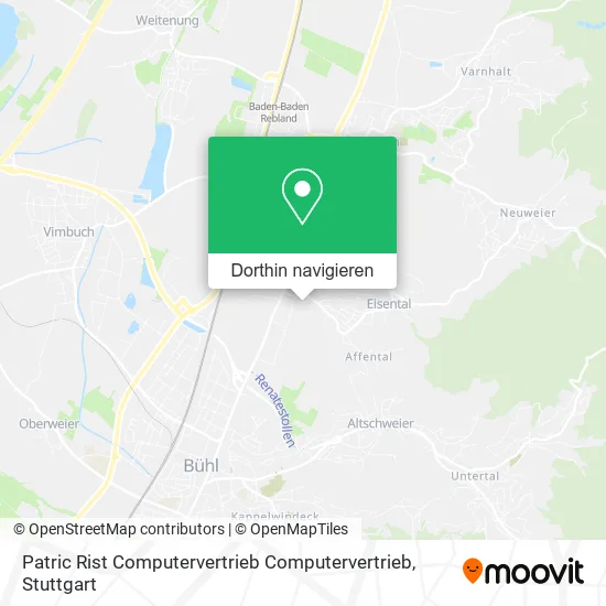 Patric Rist Computervertrieb Computervertrieb Karte