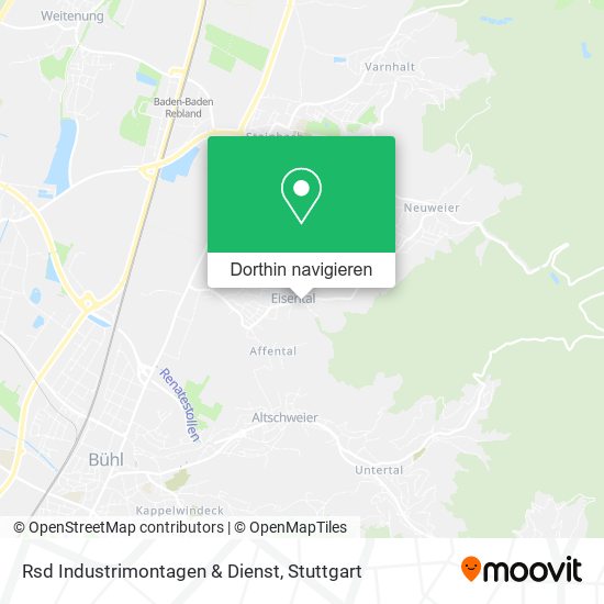 Rsd Industrimontagen & Dienst Karte