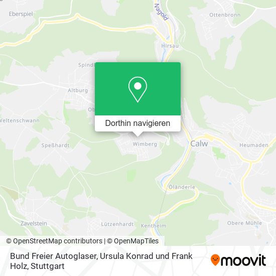 Bund Freier Autoglaser, Ursula Konrad und Frank Holz Karte