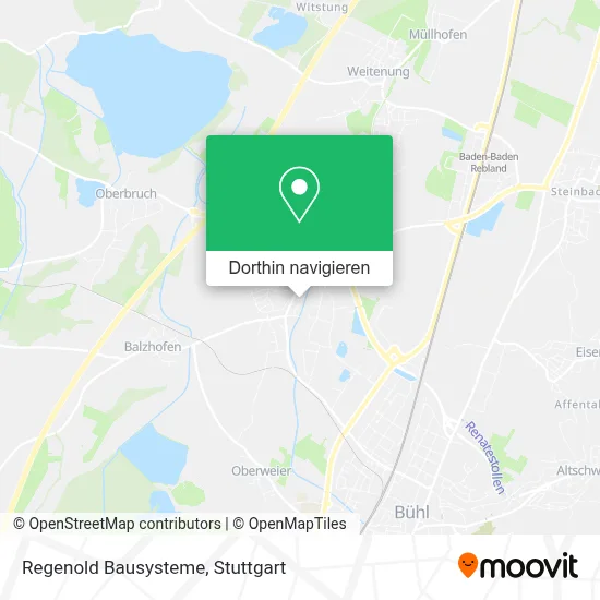 Regenold Bausysteme Karte