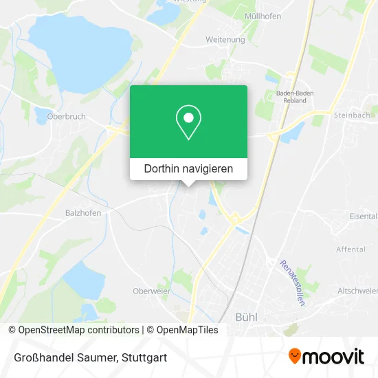 Großhandel Saumer Karte