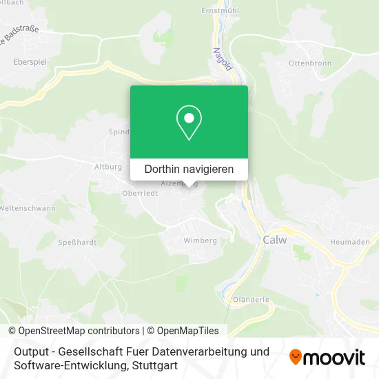 Output - Gesellschaft Fuer Datenverarbeitung und Software-Entwicklung Karte
