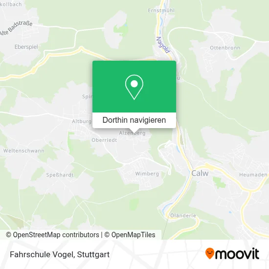 Fahrschule Vogel Karte