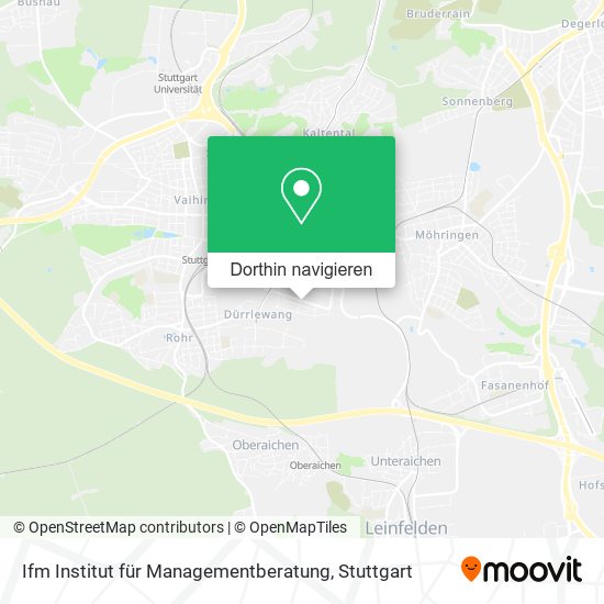 Ifm Institut für Managementberatung Karte