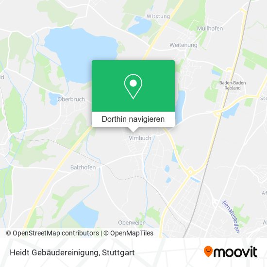 Heidt Gebäudereinigung Karte