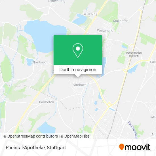 Rheintal-Apotheke Karte