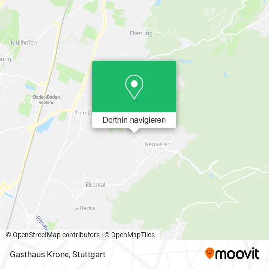 Gasthaus Krone Karte