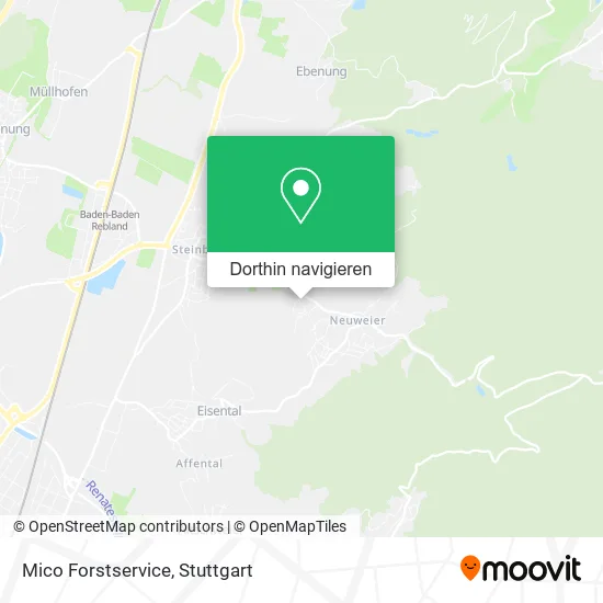 Mico Forstservice Karte