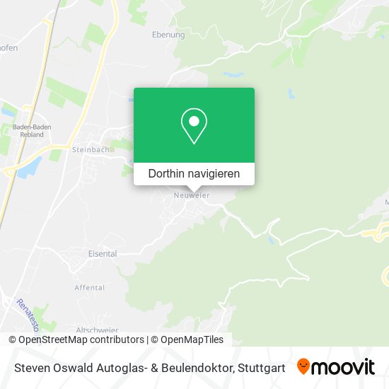 Steven Oswald Autoglas- & Beulendoktor Karte