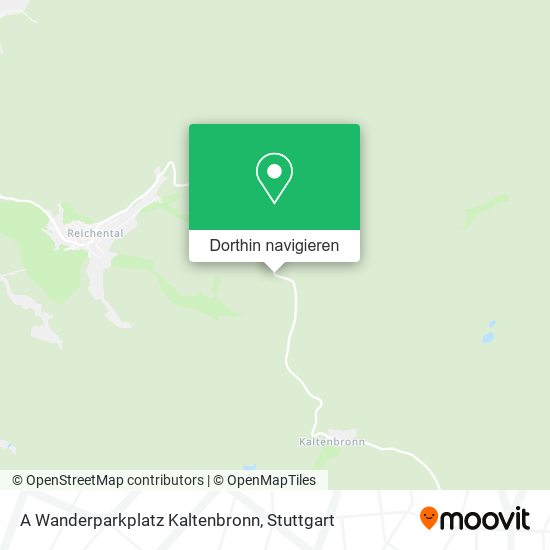 A Wanderparkplatz Kaltenbronn Karte