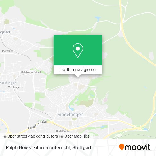 Ralph Hoiss Gitarrenunterricht Karte