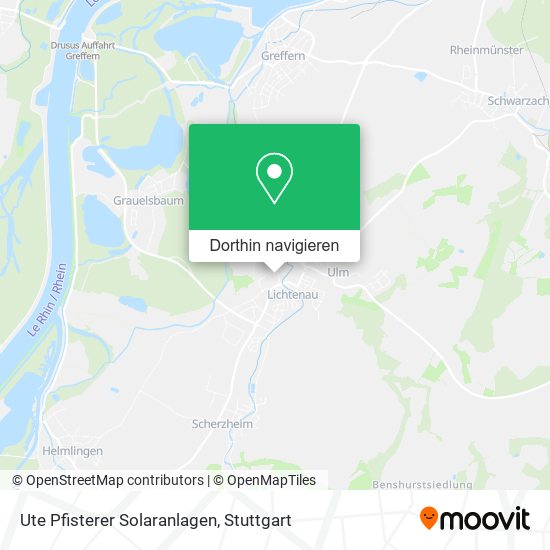 Ute Pfisterer Solaranlagen Karte