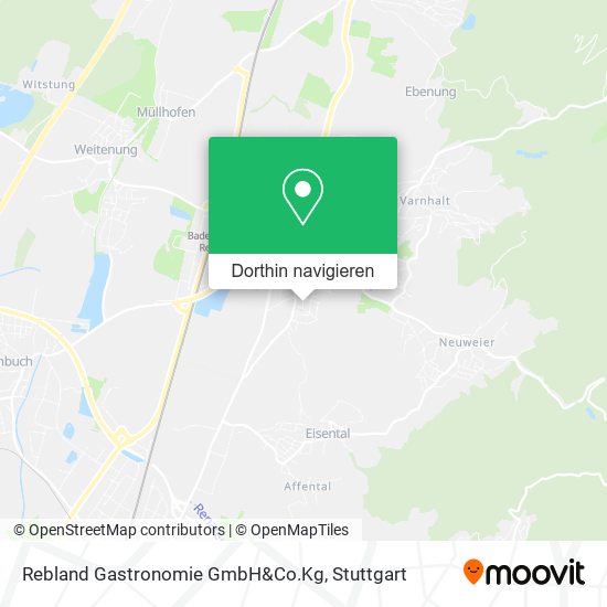 Rebland Gastronomie GmbH&Co.Kg Karte