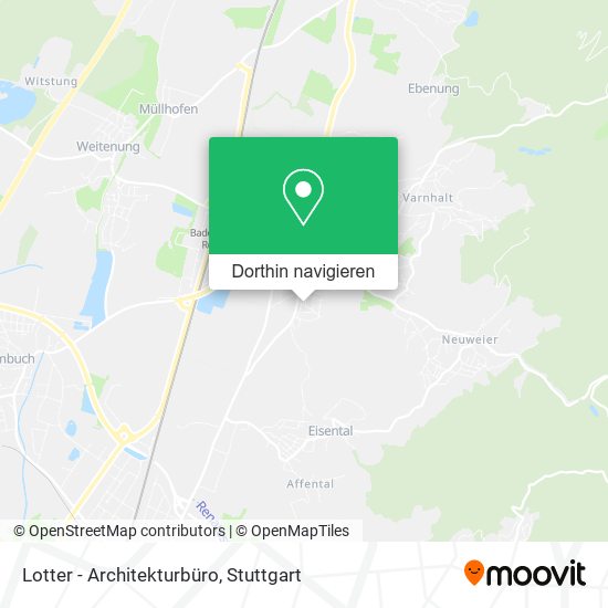 Lotter - Architekturbüro Karte