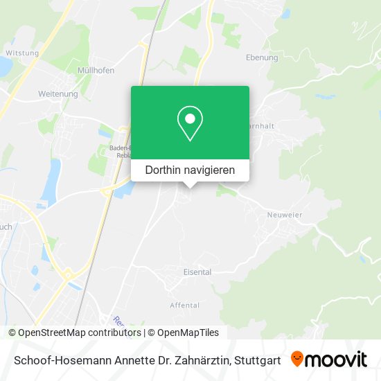 Schoof-Hosemann Annette Dr. Zahnärztin Karte