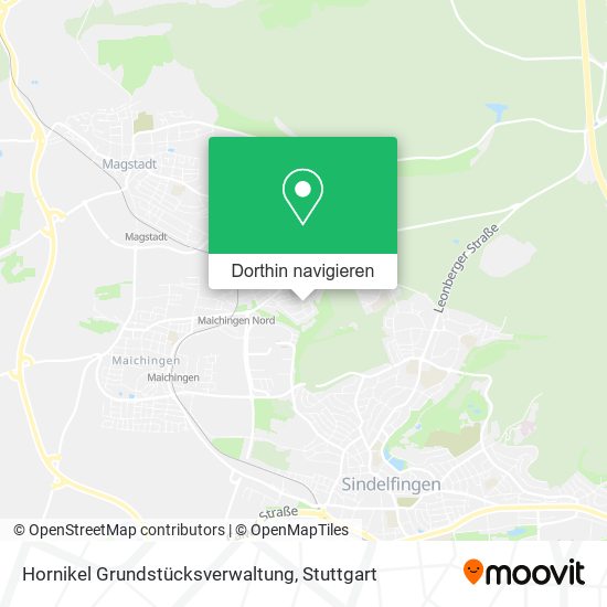 Hornikel Grundstücksverwaltung Karte