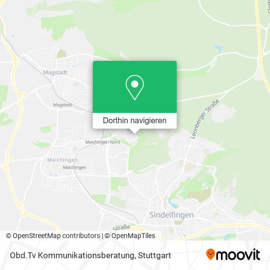 Obd.Tv Kommunikationsberatung Karte