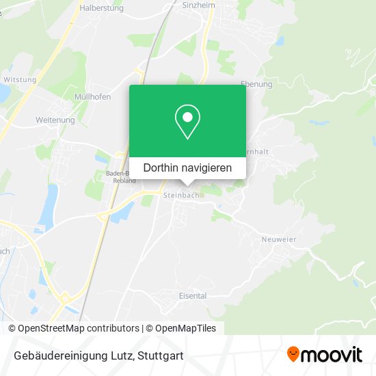 Gebäudereinigung Lutz Karte