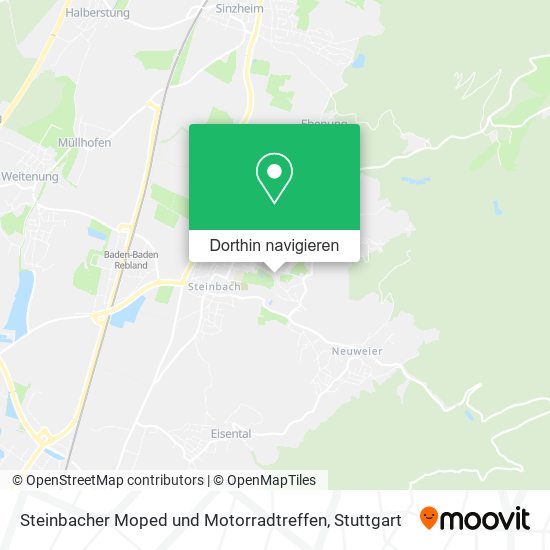 Steinbacher Moped und Motorradtreffen Karte