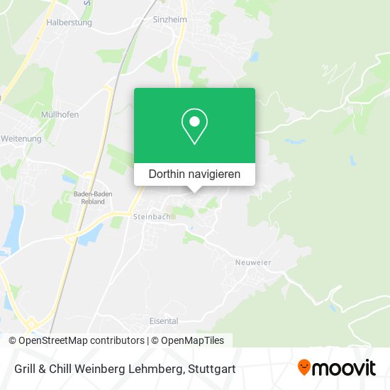Grill & Chill Weinberg Lehmberg Karte