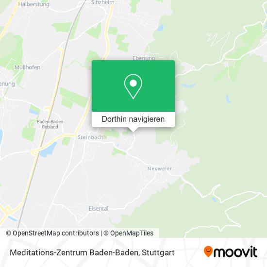 Meditations-Zentrum Baden-Baden Karte