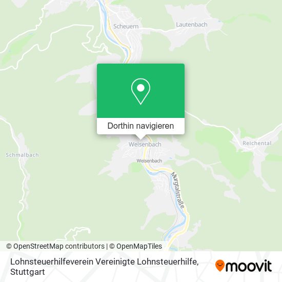Lohnsteuerhilfeverein Vereinigte Lohnsteuerhilfe Karte