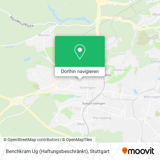 Benchkram Ug (Haftungsbeschränkt) Karte
