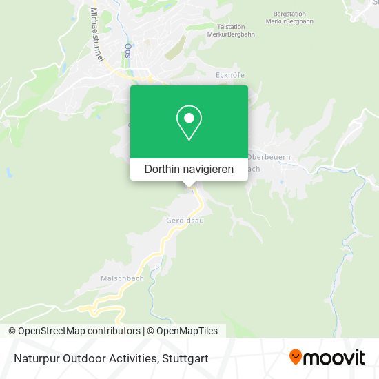 Naturpur Outdoor Activities Karte
