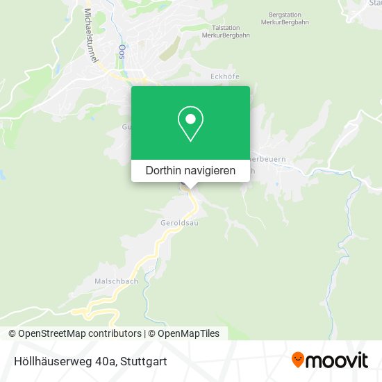 Höllhäuserweg 40a Karte