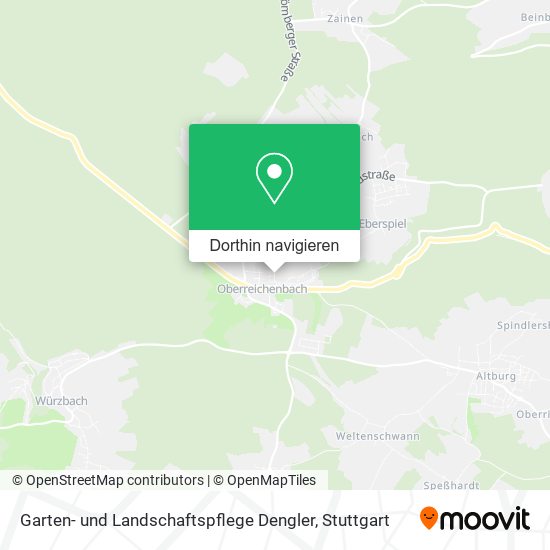 Garten- und Landschaftspflege Dengler Karte