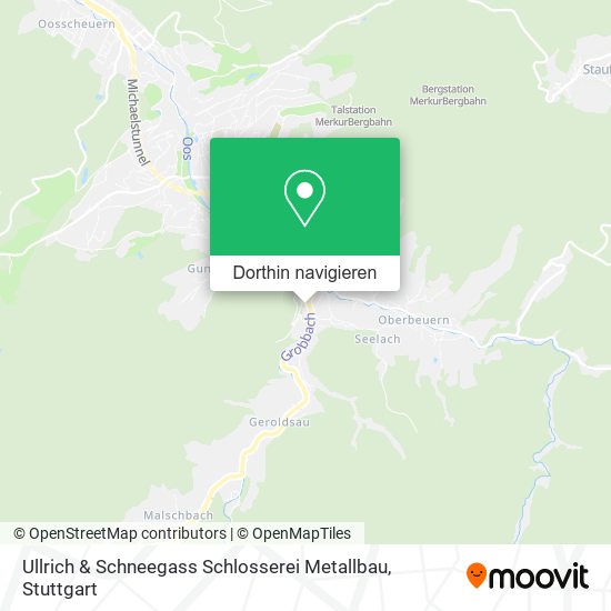 Ullrich & Schneegass Schlosserei Metallbau Karte