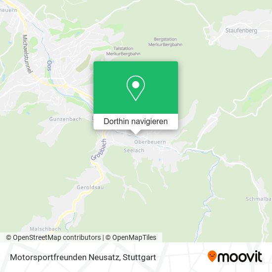Motorsportfreunden Neusatz Karte