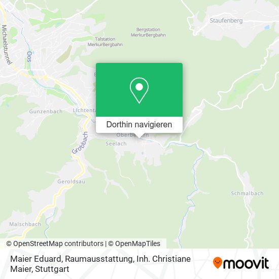 Maier Eduard, Raumausstattung, Inh. Christiane Maier Karte