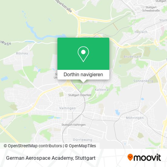 German Aerospace Academy Karte