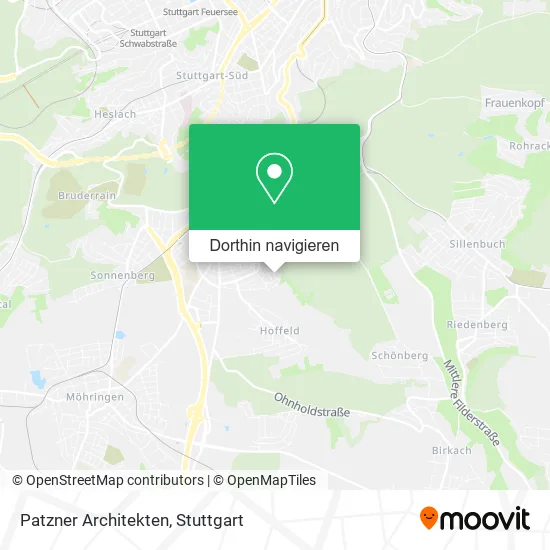 Patzner Architekten Karte