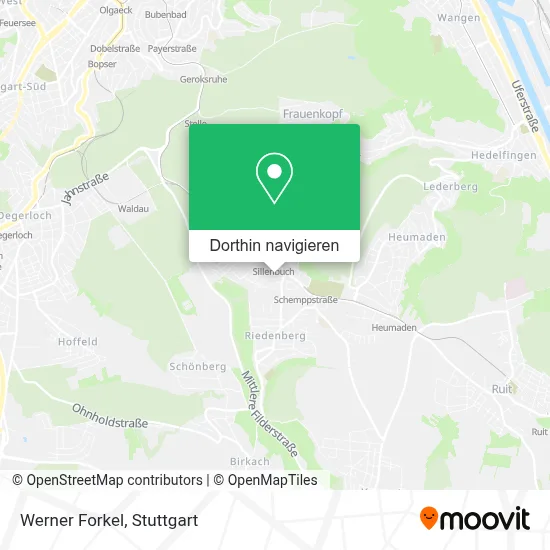 Werner Forkel Karte