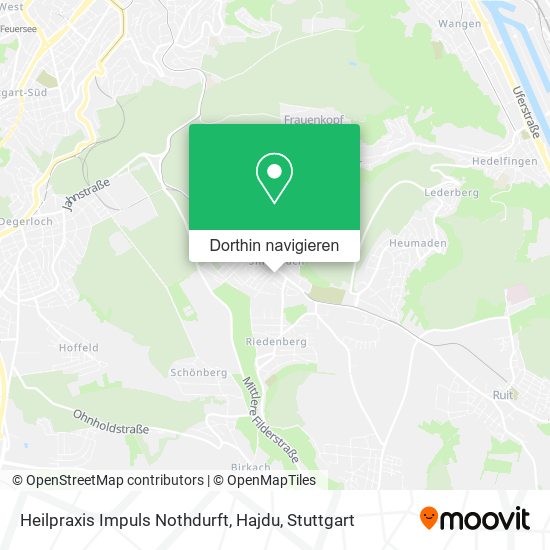 Heilpraxis Impuls Nothdurft, Hajdu Karte