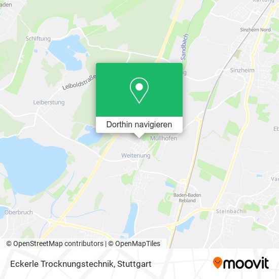 Eckerle Trocknungstechnik Karte