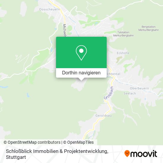Schloßblick Immobilien & Projektentwicklung Karte