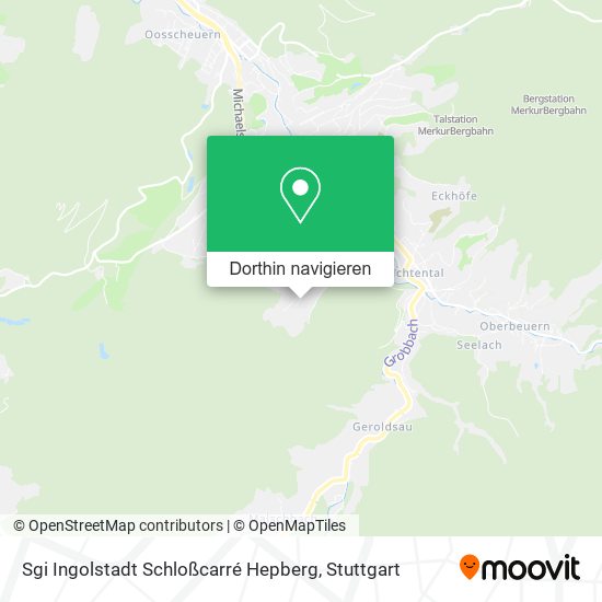 Sgi Ingolstadt Schloßcarré Hepberg Karte