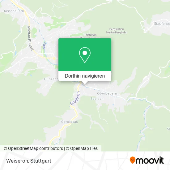 Weiseron Karte
