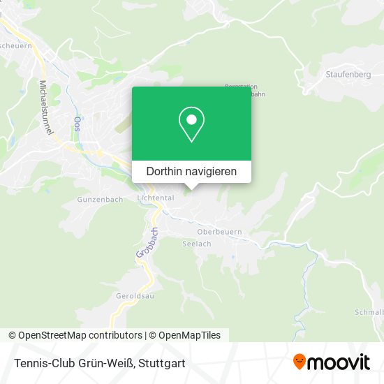 Tennis-Club Grün-Weiß Karte