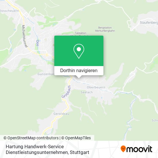 Hartung Handwerk-Service Dienstleistungsunternehmen Karte
