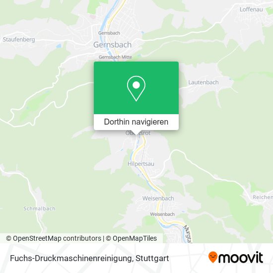 Fuchs-Druckmaschinenreinigung Karte