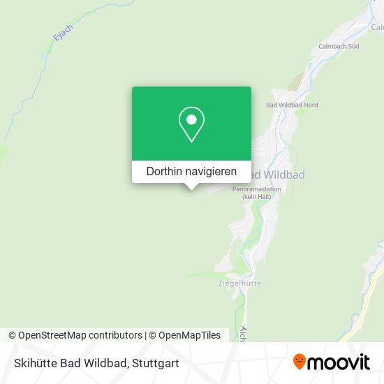 Skihütte Bad Wildbad Karte